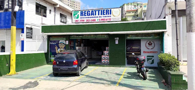 Fachada da Casa de Tintas Regattieri